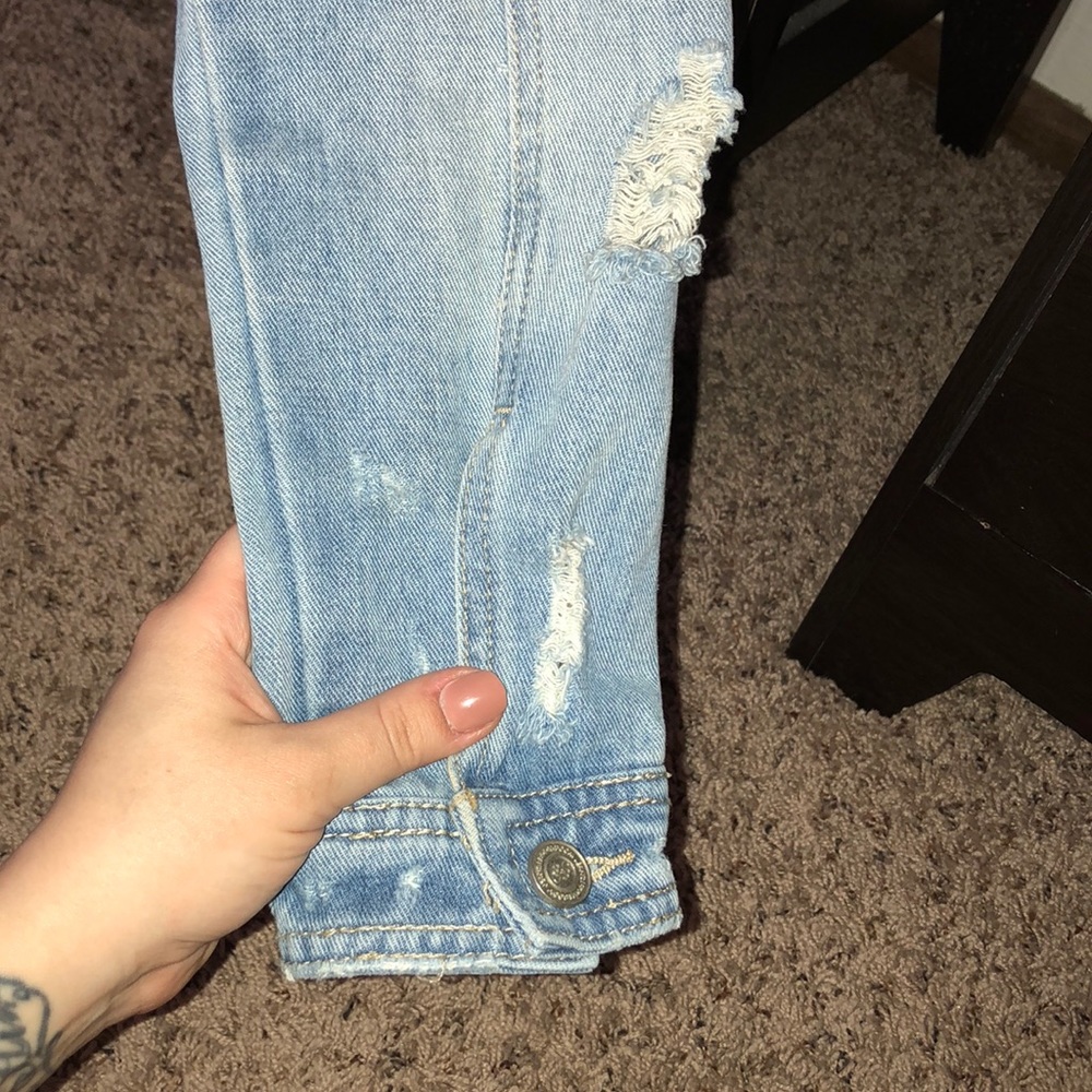 Distressed Jean Jacket - Picture 5 of 7